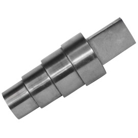 Steel Stepped Oval Bracelet Bangle Mandrel w/Tang - 1-3/4" to 2-3/4" Jewelry Making Metal Forming Tool