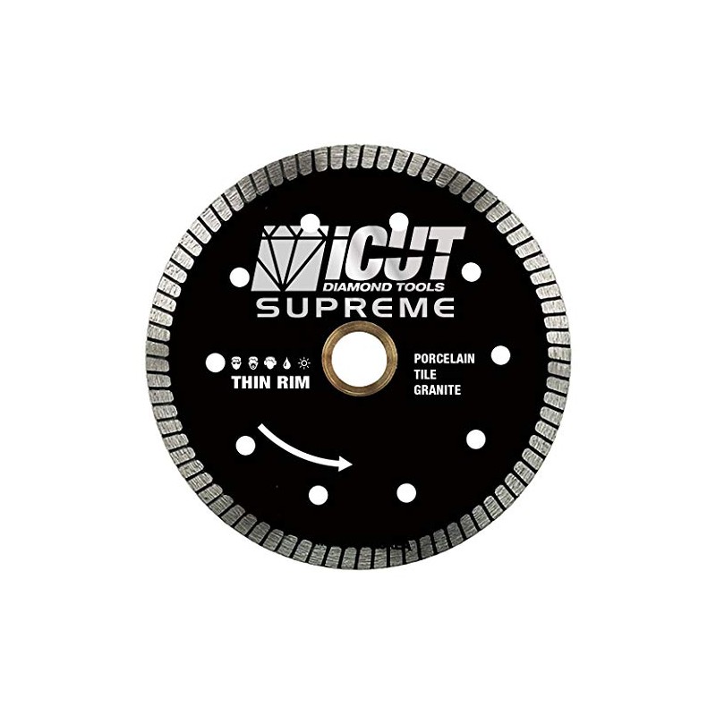 2 Pack 4-Inch Thin Rim Turbo Diamond Blade - Reinforced