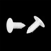 X AUTOHAUX 40pcs 6.5mm Hole Dia Car Plastic Bolt Rivet