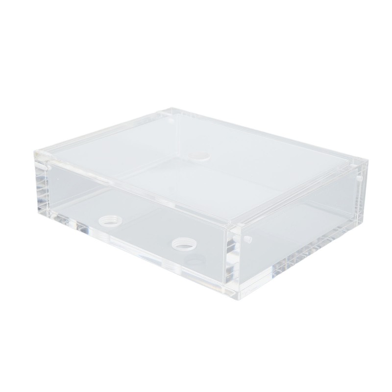 Computer Water Cooling Reservoir Rectangle Transparent Acrylic PC Water Cooling