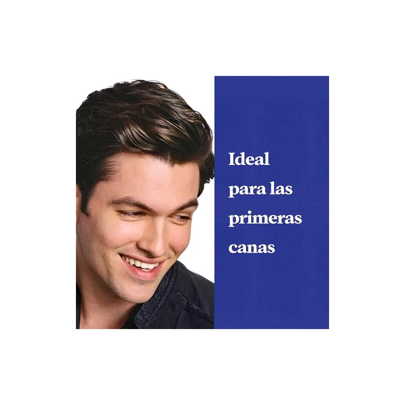 Grecian Express Tinte Cabello Hombre en Crema, Castaño Oscuro, 3