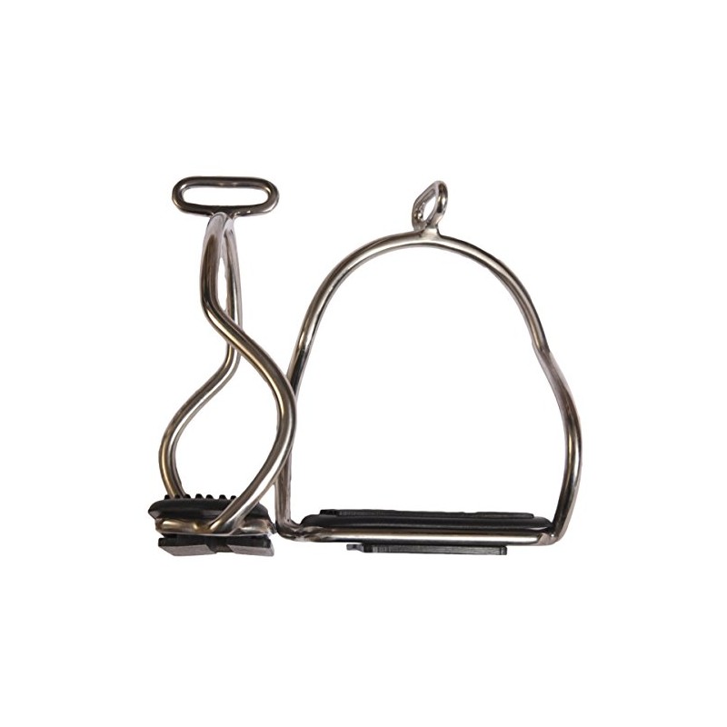 Karlslund Stainless Steel Stirrups - Metallic