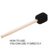 Drum Mallet Stick Drumstick Plush Head Maple Wood Handle for