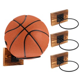 wutfuooo 4Pcs Ball Holder Wall Mount Ball StBall Holder Wall Mount Ball Stand Display Storage for Basketball Football Soccer Volleyballand Display Storage for Basketball Football Soccer Volleyball