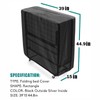 Rollaway Bed Storage Cover, Folding Bed Storage Cover With Zipper,