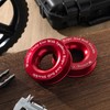 Otoolling 2 Pcs Winch Snatch Recovery Ring 66, 000 Lbs