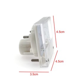 JZK 20A Ammeter Panel Amp Meter, Analog Current Meter DC 0-20A 75mv Analog Current Panel Meter, DC Pointer 20 Amp 91C4 DC Current Pointer Ammeter, Amp Tester Meter
