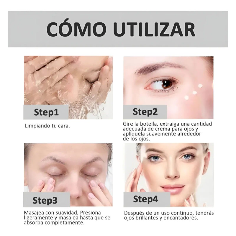 3crema Hidratante Para Ojos Con Péptidos 5d Crema Hidratante