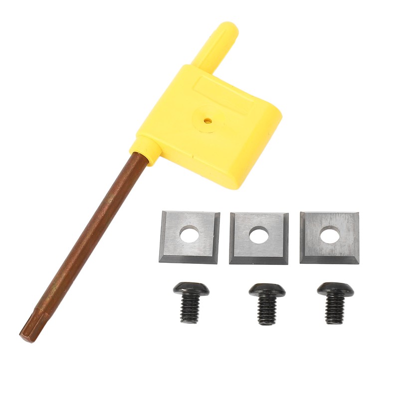 1/2in Shank Insert Style Spoilboard Bit 3 Blade T Shaped