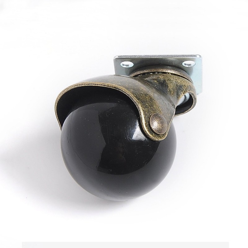 Ele Eleoption Pack of 4 Ball Casters, 360 Degrees, 3.8