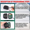 Kingdder 5 Pcs 10 Dip Switch Garage Door Remote Two