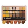 Profusion Cosmetics 21 Sombras PLT Ojos Gold Rush Paleta Vegano