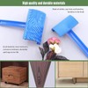 Wood Graining Painting Tool Set Soft Rubber 4Pcs Wood Grain