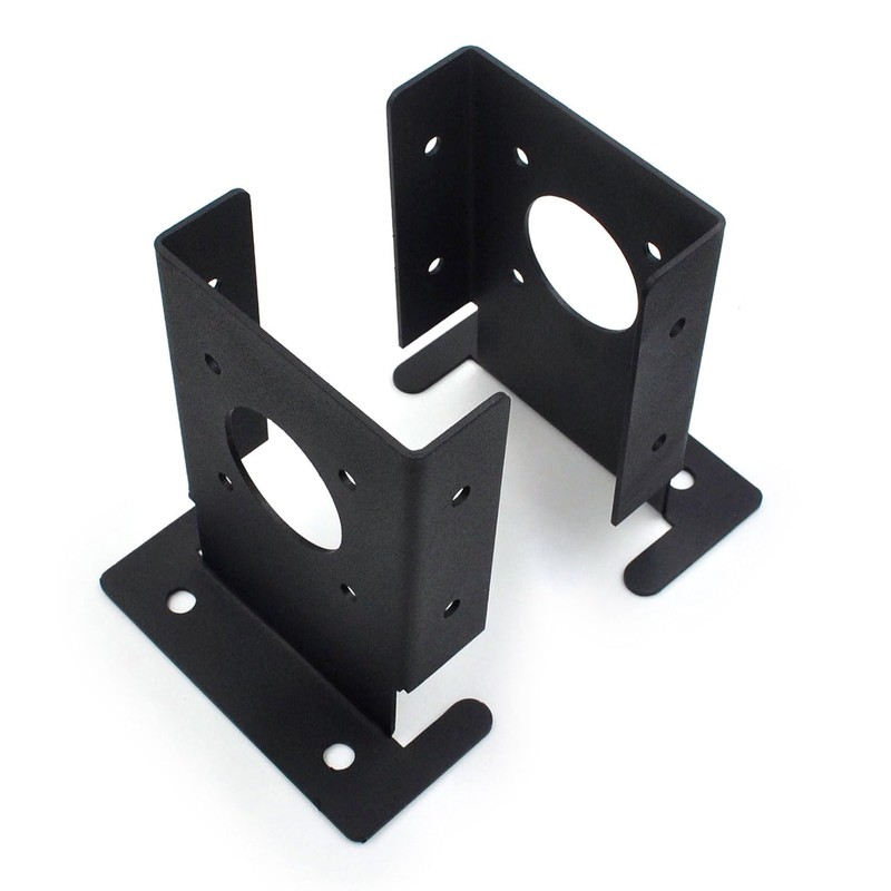 (8 Pack) 4x4 Post Bracket Heavy Duty Adjustable Wood Fence