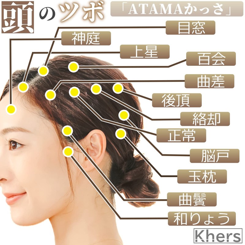 Khers Cassa Scalp Massage Cassa Scalp Cassis Plate Marble Pattern