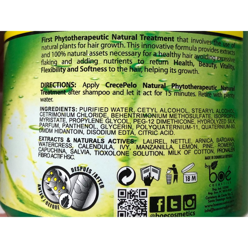 Boe Cosmetics Hair Growth Kit - Hair Drops Included