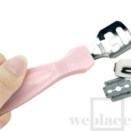 Weplace foot callus razor heel callus remover sole callus razor callus removal razor foot callus removal razor foot hardened skin / 위플레이스 발각질 면도기 발뒷꿈치각질제거기 발바닥각질면도기 굳은살제거면도기 발각질제거면도기 발굳