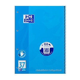 Oxford Left-Handed Notepad A4 Lined 80 Sheets