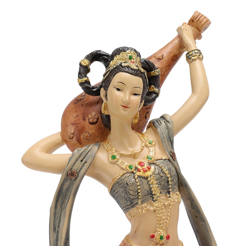 Resin Ancient Beauty Statue Chinese Style Classical Beautiful Women Figurine