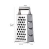 Buyer Star Cheese Grater, Cheese Grater, Cheese Sharpener, 4 Sided