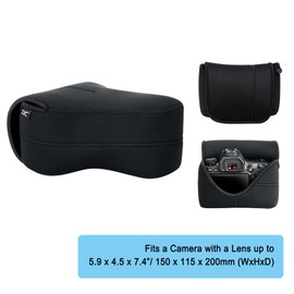 JJC DSLR Camera Case Ultra-Light Pouch Bag for Can. EOS 5D Mark IV III II 6D 6D Mark II 7D 7D Mark II 5DS 5DSR 70D 60D Nikon D750 D7200 D7100 D7000 D610 D600