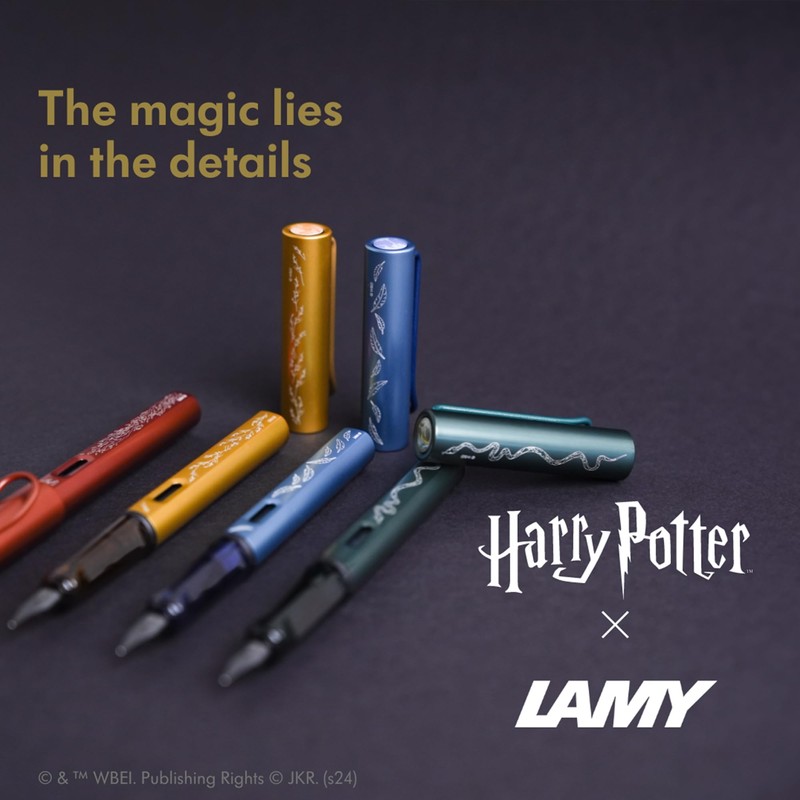 LAMY AL-star ハリーポッター スリザリン – 特別版 万年筆 家の刻印入り – EFサイズのスチールペン先