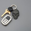 WOONEKY Emblema Decorativo De Calavera 3d Pegatinas De Zinc Para