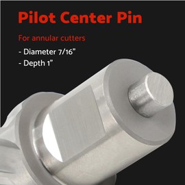 Pilot Pin for Annular Cutter, 3/16" x 3"
