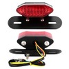 Universal Vintage Motorcycle LED Tail Light Turn Signal Lamp Taillight