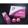 Bridgestone X5PXJ Extra Soft 2025 Model, 12 Balls, Pink