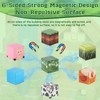 Magnetic Building Blocks, Pack of 138 Magnetic Building Blocks with