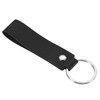 PATIKIL Leather Keychain, PU Circle Keyring Decoration Key Holder Lanyard