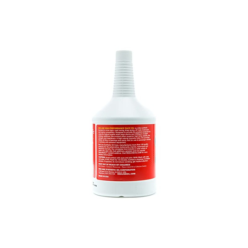 Red Line 10604 60WT Racing Oil Synthetic - Quart