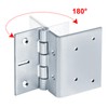 GBGS 4 Pcs 4" Offset Door Hinges,4 mm Thick Heavy