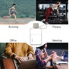 ALLKELR Portable Flat Water Bottle,BPA Free Reusable Tritan Plastic Travel