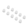 10 Pcs Sound Amplifier Dome Soft Silicone Anti Static Dual