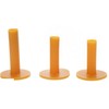 LL-Golf ® Set of 3 golf rubber range tees/rubber tees