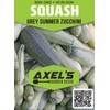 Zucchini Squash Seeds for Planting - Non-GMO Heirloom Packet with