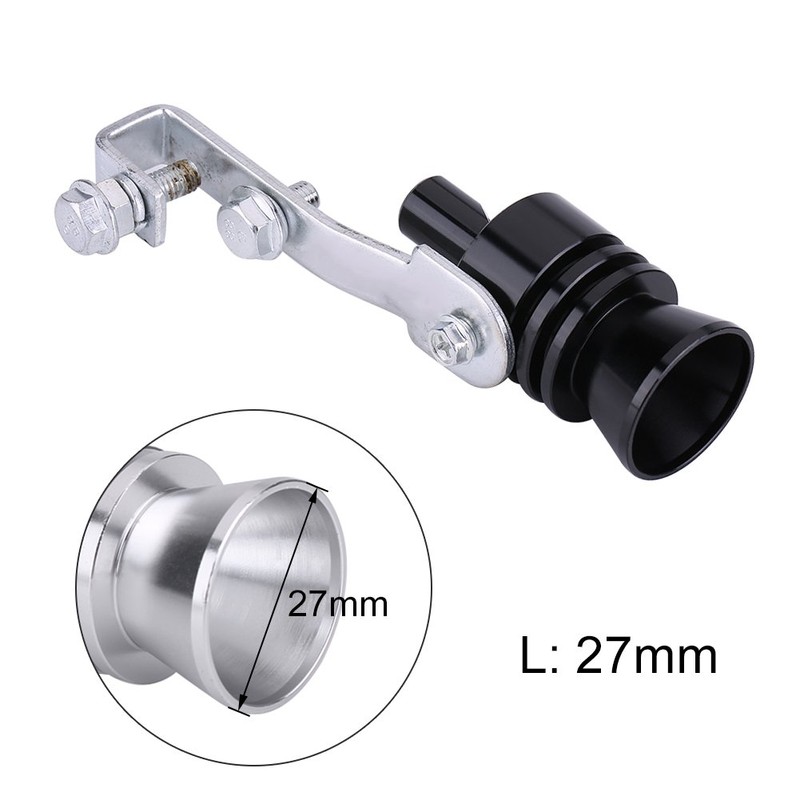 Nimoa Vehicle Modification Turbo Whistle, Turbo Sound Exhaust Whistle Silencer