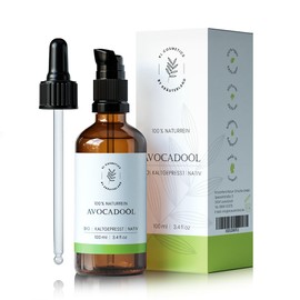 Organic skin oil, 100 ml, cold pressed, 100 % natural, for face and body care, massage oil, against wrinkles, dry skin and anti-ageing.