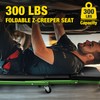 Nilight 36" Z Creeper - 2-in-1 Rolling Folding Car Seat,