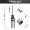 Utoolmart 2.5mm Paper Punch Drill Taper Shank Hollow Drill Tool