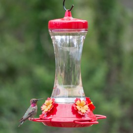 Perky-Pet 476 Glass 20-Ounce Hummingbird Feeder