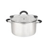 HUDSON Stainless Steel Stockpot 5.2qt, Cookware, Dishwasher Safe