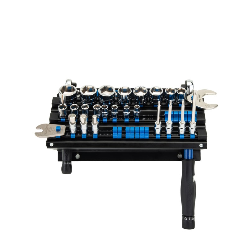 Park Tool JH-3 Wall-Mounted Socket Bit and Torque Tool Organizer