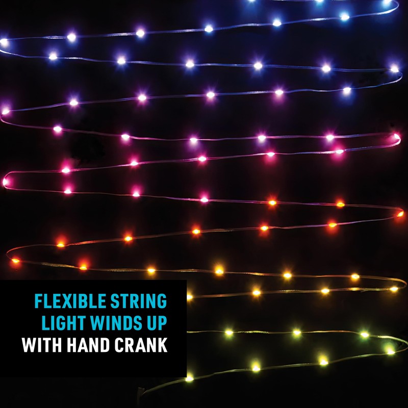 Nite Ize Radiant Starlit Rechargeable Lantern and String Light -