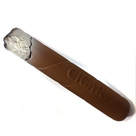 WantChew Squeaky Latex Dog Toy Cigar 6"