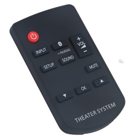 VINABTY Replacement Remote Control Fit for Panasonic Home Theater Audio System SC-HTE80 SCHTB580 SUHTB580 SBHWA580 SCHTB485 SUHTB485 SBHWA480 SCHTE80