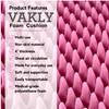 Vakly Convoluted Foam Egg Crate Seat Cushion 4 Inch Thick