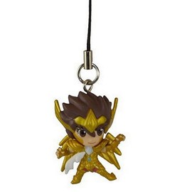 Bandai Saint Seiya Gashapon Figure Charm Strap-1.5" Seiya